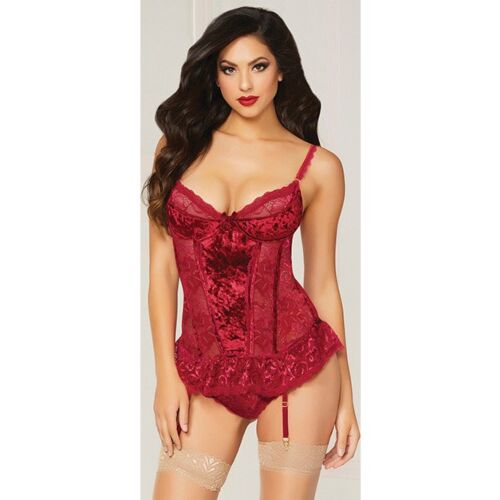 Bustier Lingerie Set Unbranded 2PC Heart Neckline