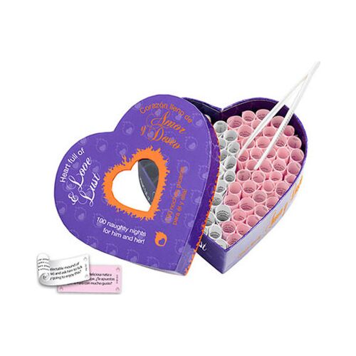 Activity Set Tease & Please Heart Love & Lust for Couples