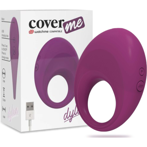 COVERME Dylan Rechargeable Penis Ring with Watchme Technology