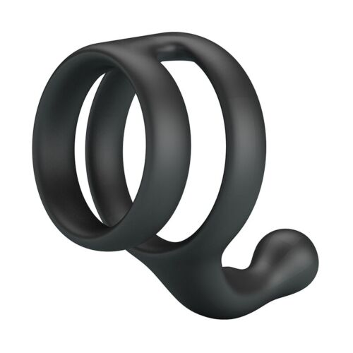 Crazy Bull Yancy Double Cock and Ball Ring for Enhanced Firmness