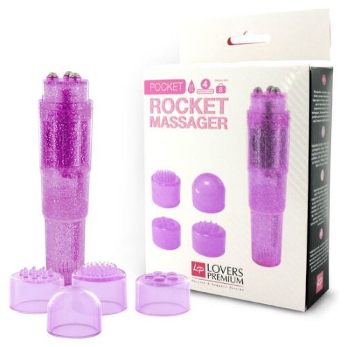 Loverspremium - pocket rocket massager purple