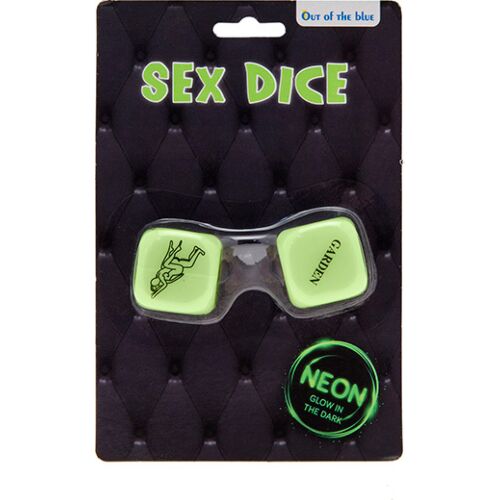 Fluorescent Phrase Dice — Out Of The Blue