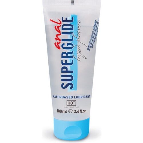 Anal Lubricant HOT Superglide Liquid Pleasure 100ml for Smoothness