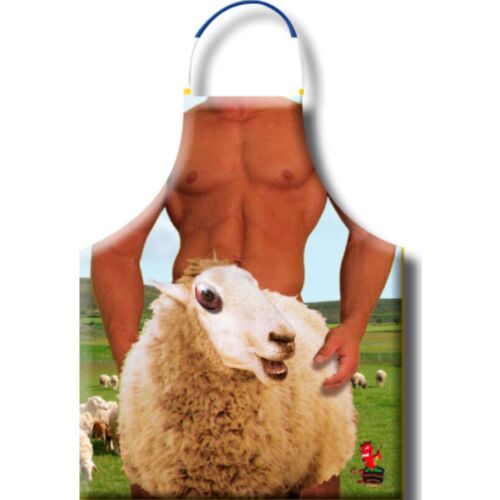 Diablo Picante Sheep Apron with Fun and Erotic Designs