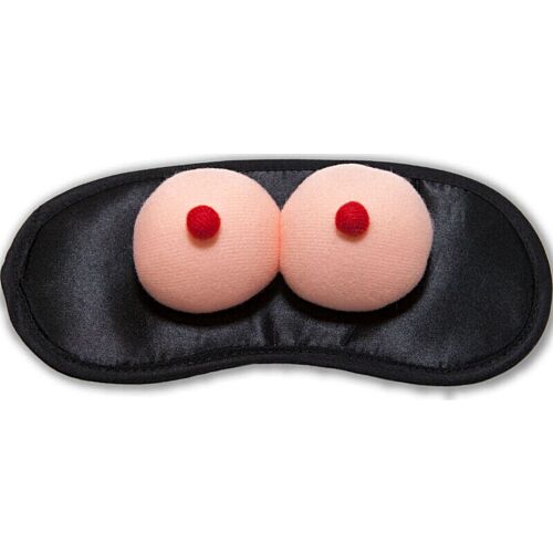 Diablo Picante Sleep Mask with Fun Boob Design