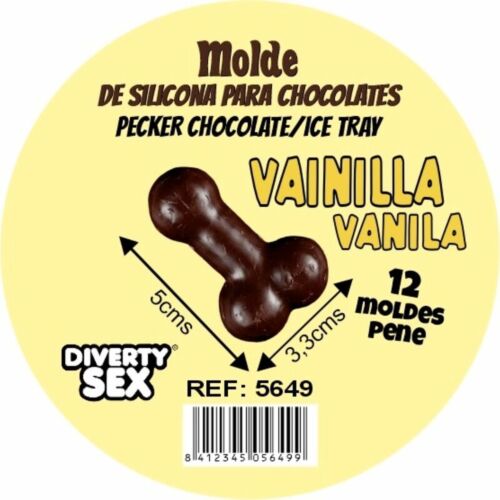 Chocolate Mold Diablo Picante Penis-Shaped Treats
