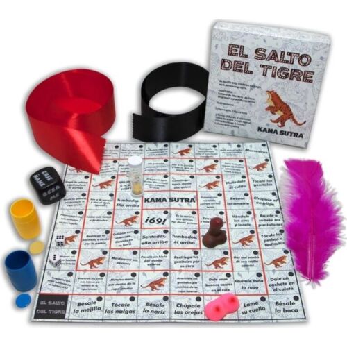 Board Game Diablo Picante El Salto Del Tigre for Couples