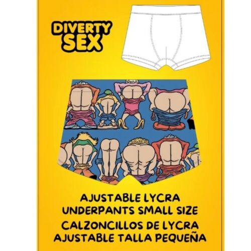 Boxer Shorts Diablo Picante Small Size Buttocks with Fun Design