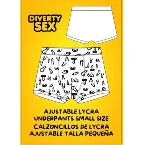 Boxer Briefs Diablo Picante Small Size Fun Penis Design