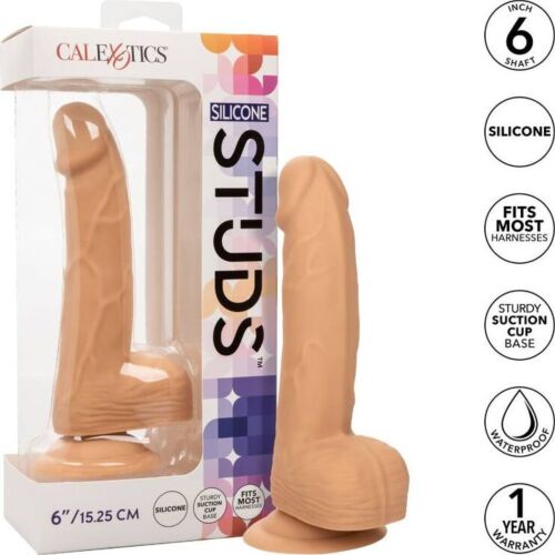 Realistic Dildo CALEXOTICS Silicone Studs 15.24 cm
