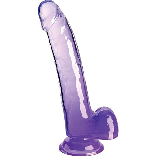 Dildo King Cock Clear with Realistic Design