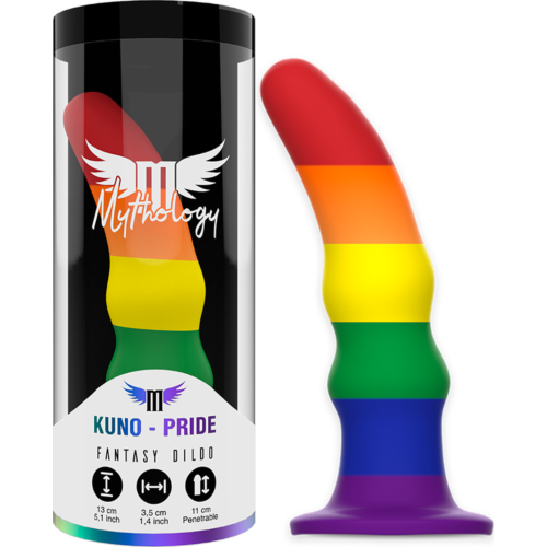 G-Spot Dildo Mythology Kuno Pride - Flexible and Suction Base