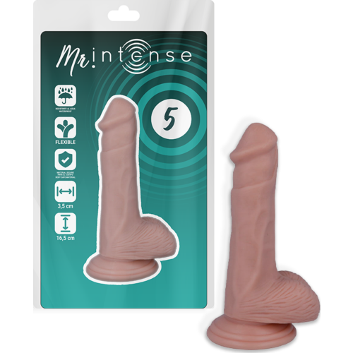 Realistic Dildo MR. INTENSE 16.5 cm with Suave Touch