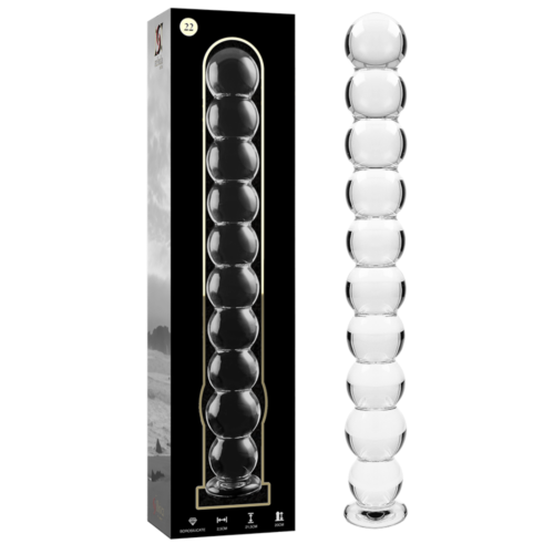 Dildo Nebula Series by Ibiza Model 22 21.5 cm Borosilicate Glass