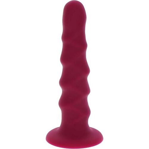 Dildo Get Real Ribbed Dong 12 cm with Suction Base