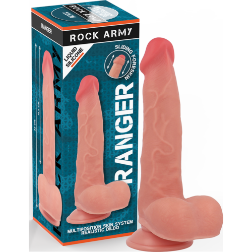 Realistic Dildo Rock Army Ranger 22cm with Suction Base
