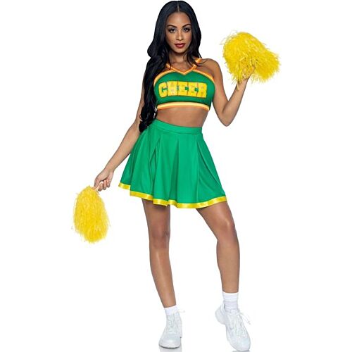 Costume Leg Avenue Cheerleader with Pleated Skirt