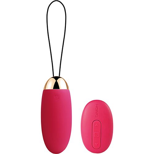 Svakom elva vibrating egg plum red