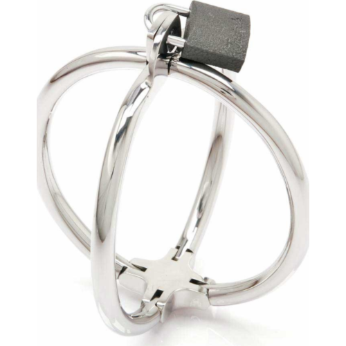 Handcuffs METAL HARD Criss Cross | Unyielding Restraints