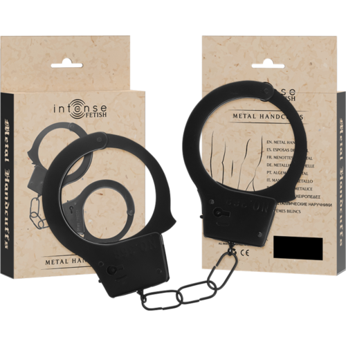 Bondage Handcuffs INTENSE FETISH - Authentic Metal Sensation