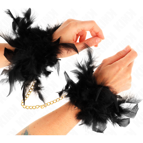 KINK Wrist Restraint Cuffs with Gold Chain Model 1