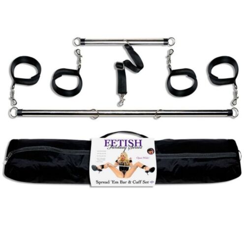 FETISH FANTASY SERIES Spreader Bar and Cuff Set for Restraint