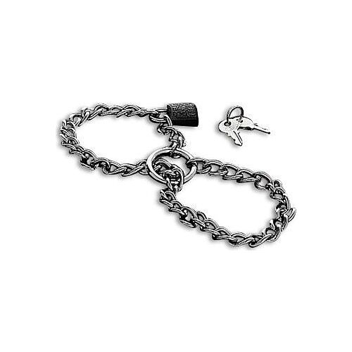 Handcuffs Metal Hard with Stainless Steel Chain