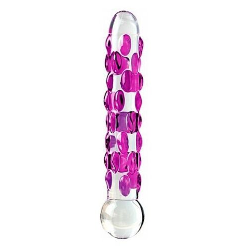 Icicles number 07 hand blown glass massager