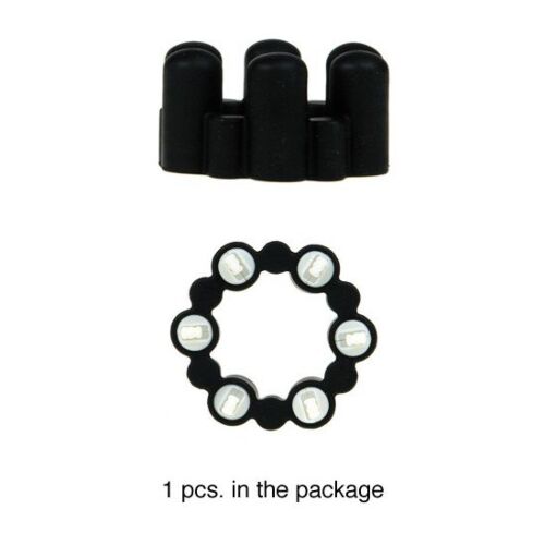 Teez toys sixshot vibrating ring black