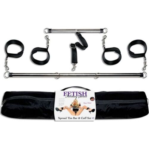 FETISH FANTASY SERIES Spreader Bar and Cuff Set for Restraint