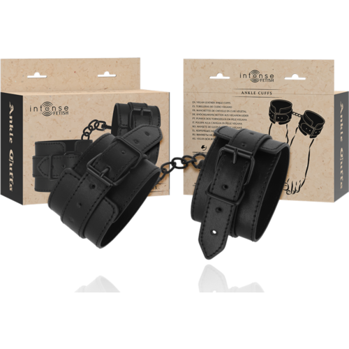 Ankle Cuffs INTENSE FETISH | High-Quality Vegan Leather