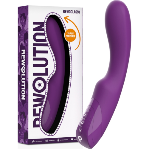 G-Spot Vibrator REWOLUTION REWOCLASSY with FlexiREWO Technology