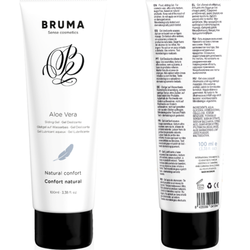 BRUMA Aloe Vera Glide Gel 100 ML for Intimate Comfort