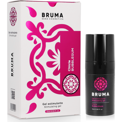 Stimulating Gel BRUMA Bubblegum 15ml for Intimate Moments