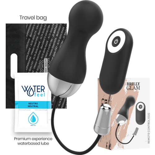 Remote Control Vibrator Brilly Glam Ian with 10 Modes