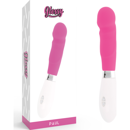 G-Spot Vibrator GLOSSY Paul with Thick Tip