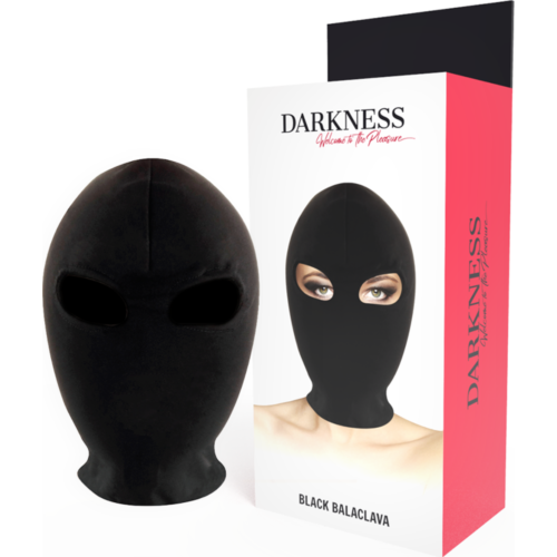 BDSM Hood Darkness Submission Mask with Eye Opening
