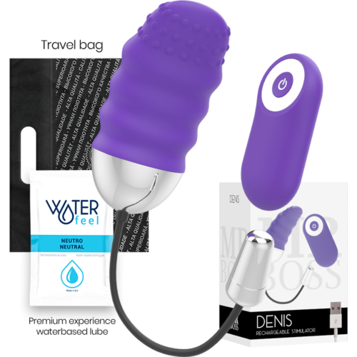 Remote Control Egg MR. BOSS DENIS with 10 Vibration Modes