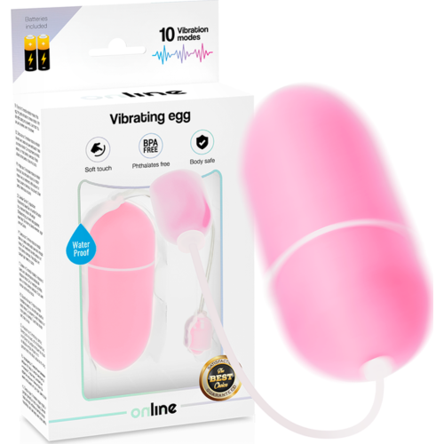 Vibrating Egg ONLINE - 10 Modes of Pleasure