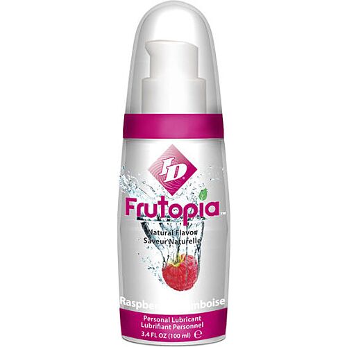 Flavoured Lubricant ID Frutopia Raspberry 100ml - All Natural