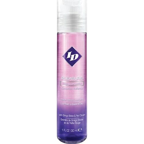 ID PLEASURE 30 ML Water-Based Lubricant for Enhanced Sensation