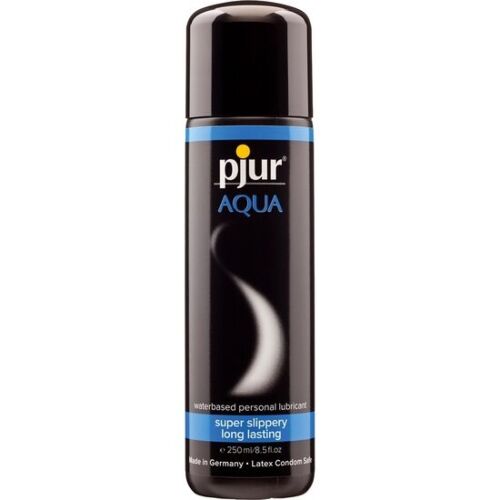 Pjur Aqua Water-Based Lubricant 250ml for Lasting Comfort