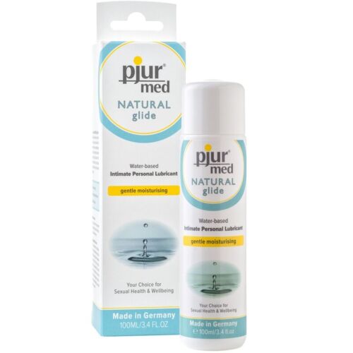 Water-Based Lubricant PJUR MED NATURAL 100 ML for Dry Skin