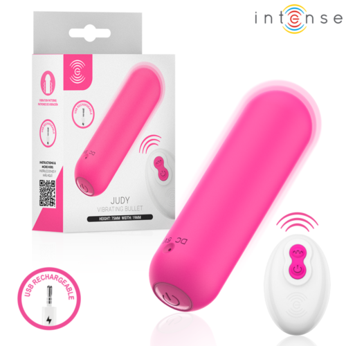 Vibrator INTENSE REMOTE CONTROL Judy Rechargeable with Remote