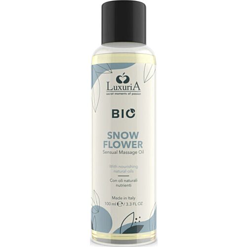 Massage Oil Intimateline Luxuria Bio Snow Flower 100ml