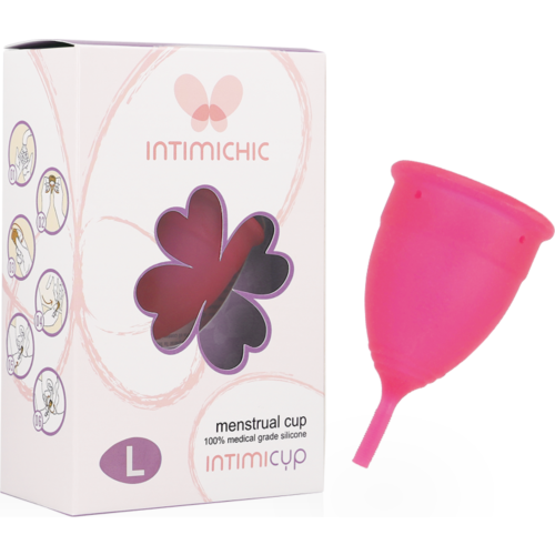 Menstrual Cup Intimichic Size L - Hypoallergenic Silicone