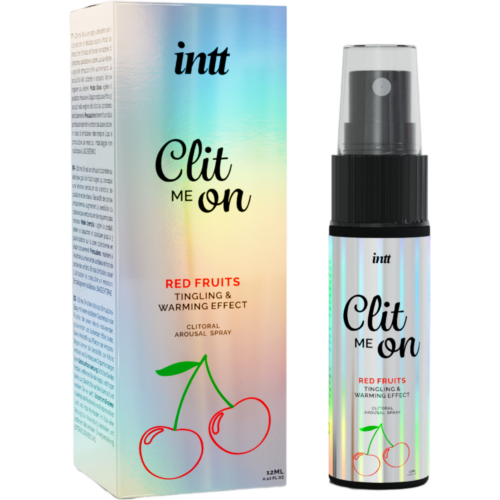 Clitoral Spray INTT RELEASES Clit Me On Red Fruits 12ml