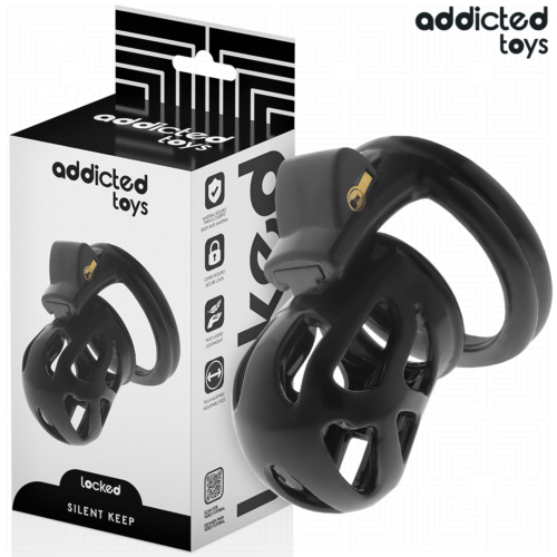 Penis Cage ADDICTED TOYS LOCKED 7.5 CM for Comfortable Restraint