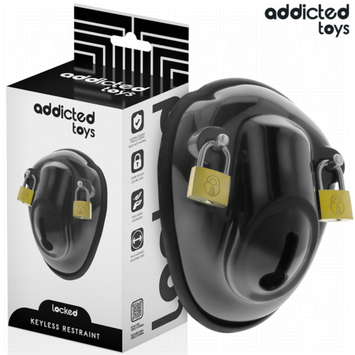 BDSM Penis Cage ADDICTED TOYS LOCKED 11.5cm for Total Control