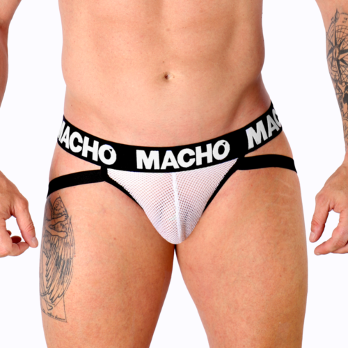 MACHO MX26X1 Jockstrap with Mesh Design